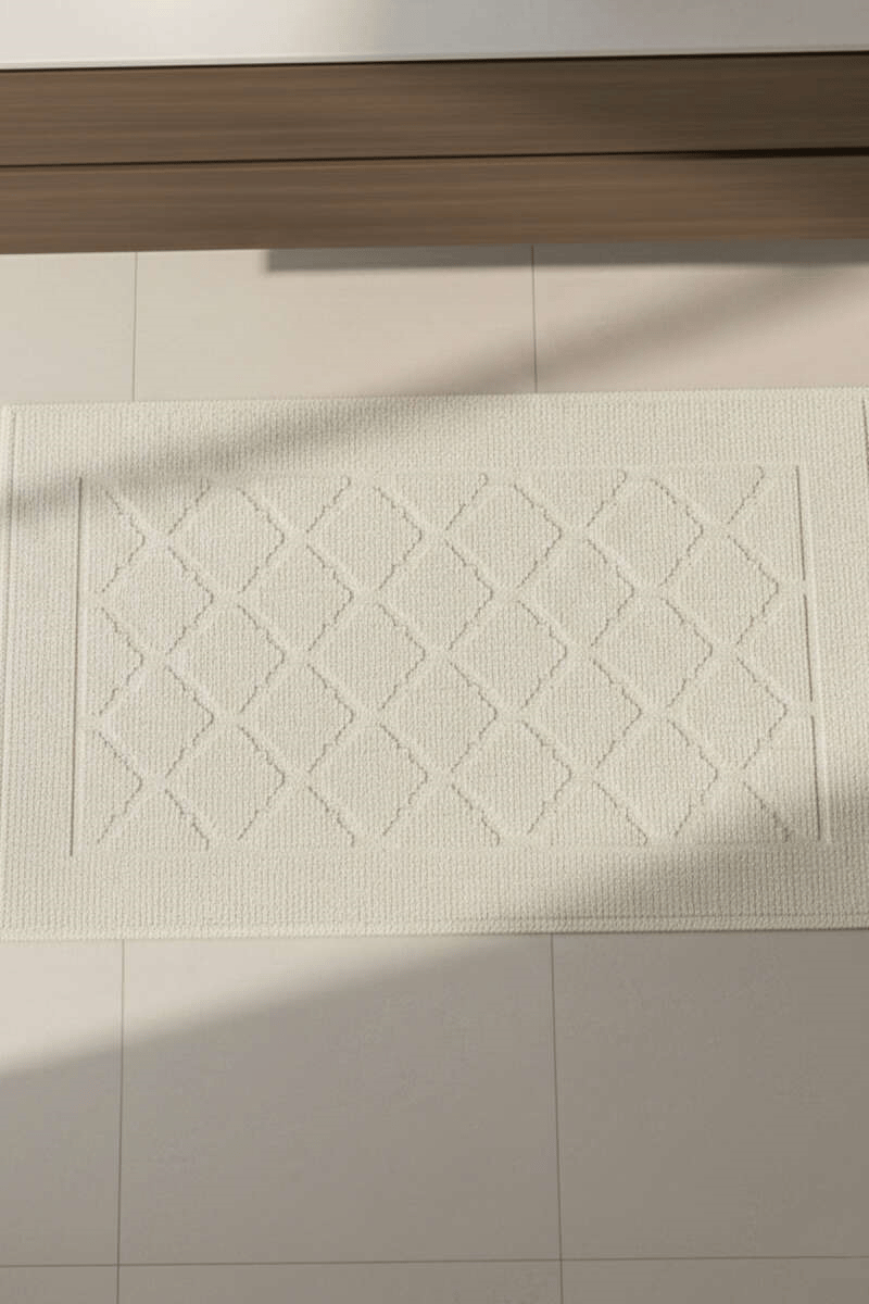 Geometrik Desen Banyo Paspası Asorti 1