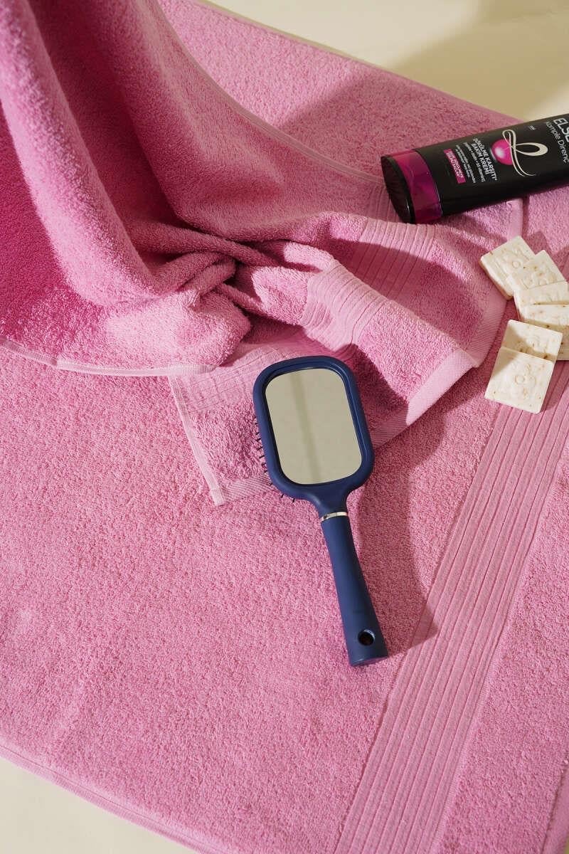Vina Banyo Havlu 2'li Takım Pembe
