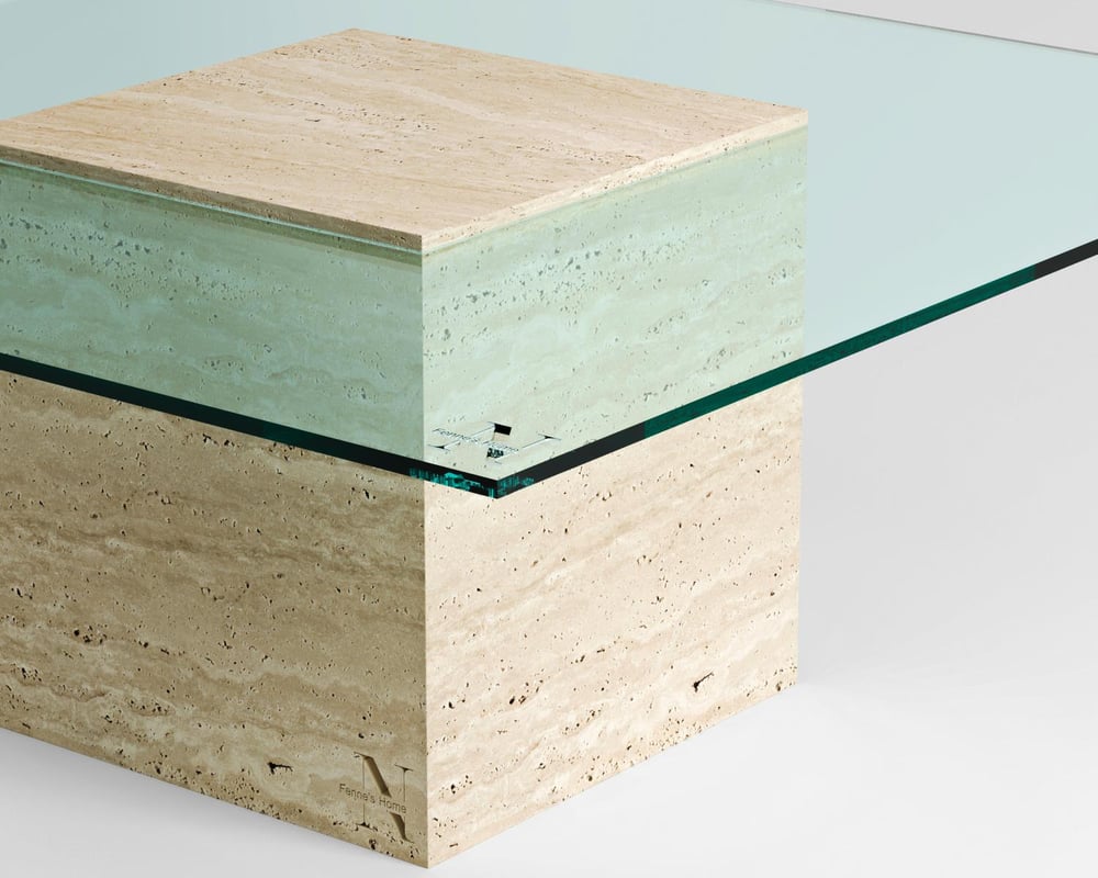 Alessia-Traverten Sehpa