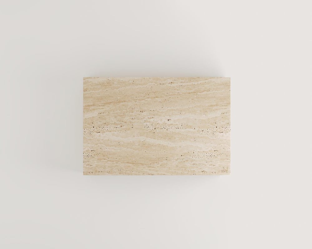 Kevin-Traverten Sehpa