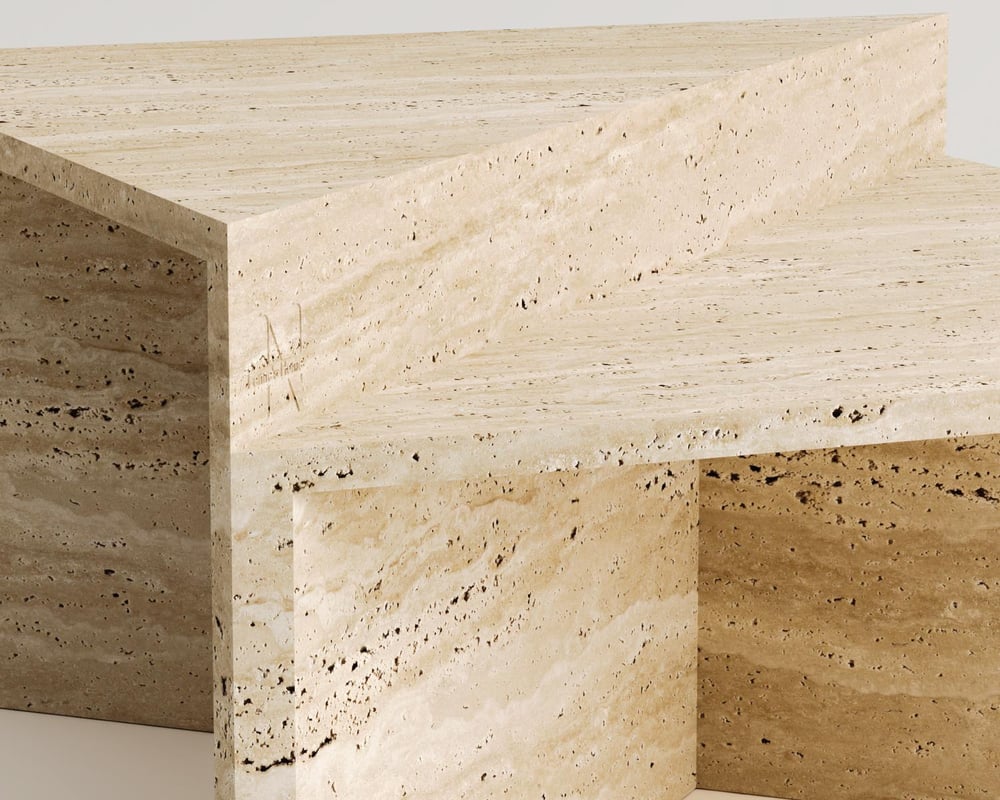 Stella-Traverten Sehpa