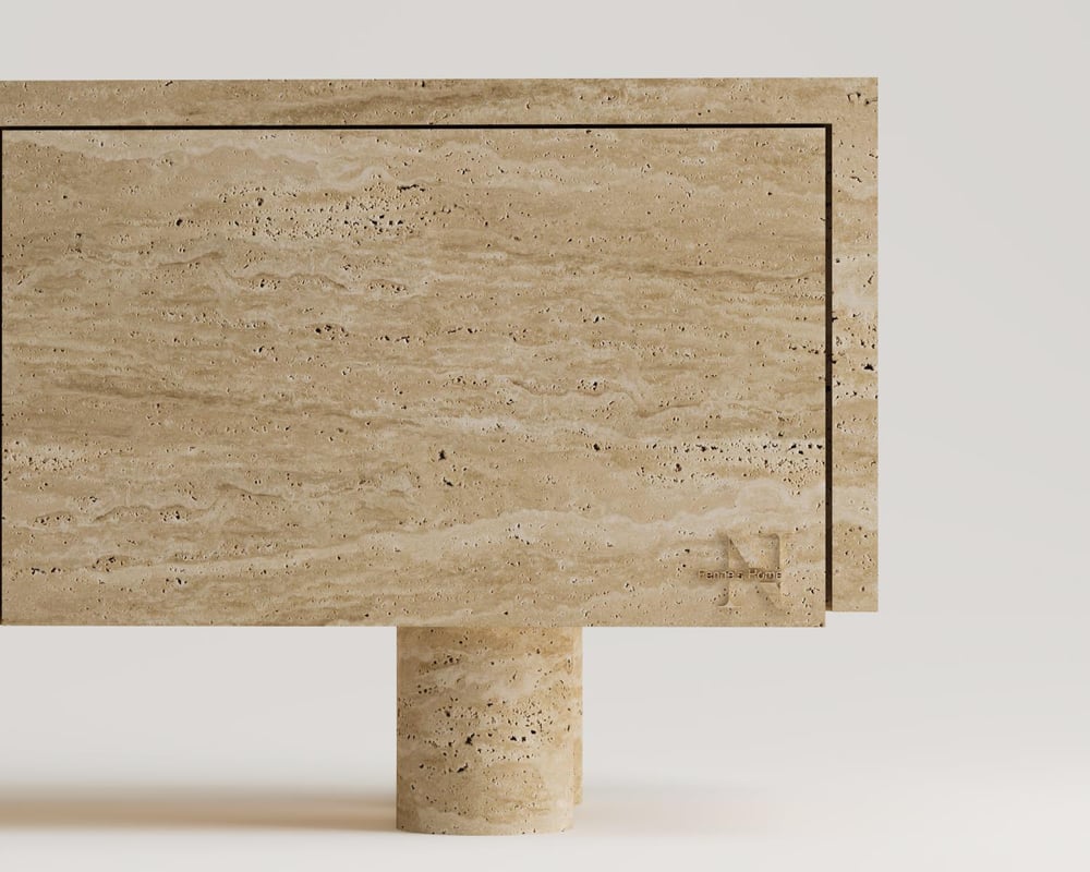 Yeonn-Traverten Tv Ünitesi