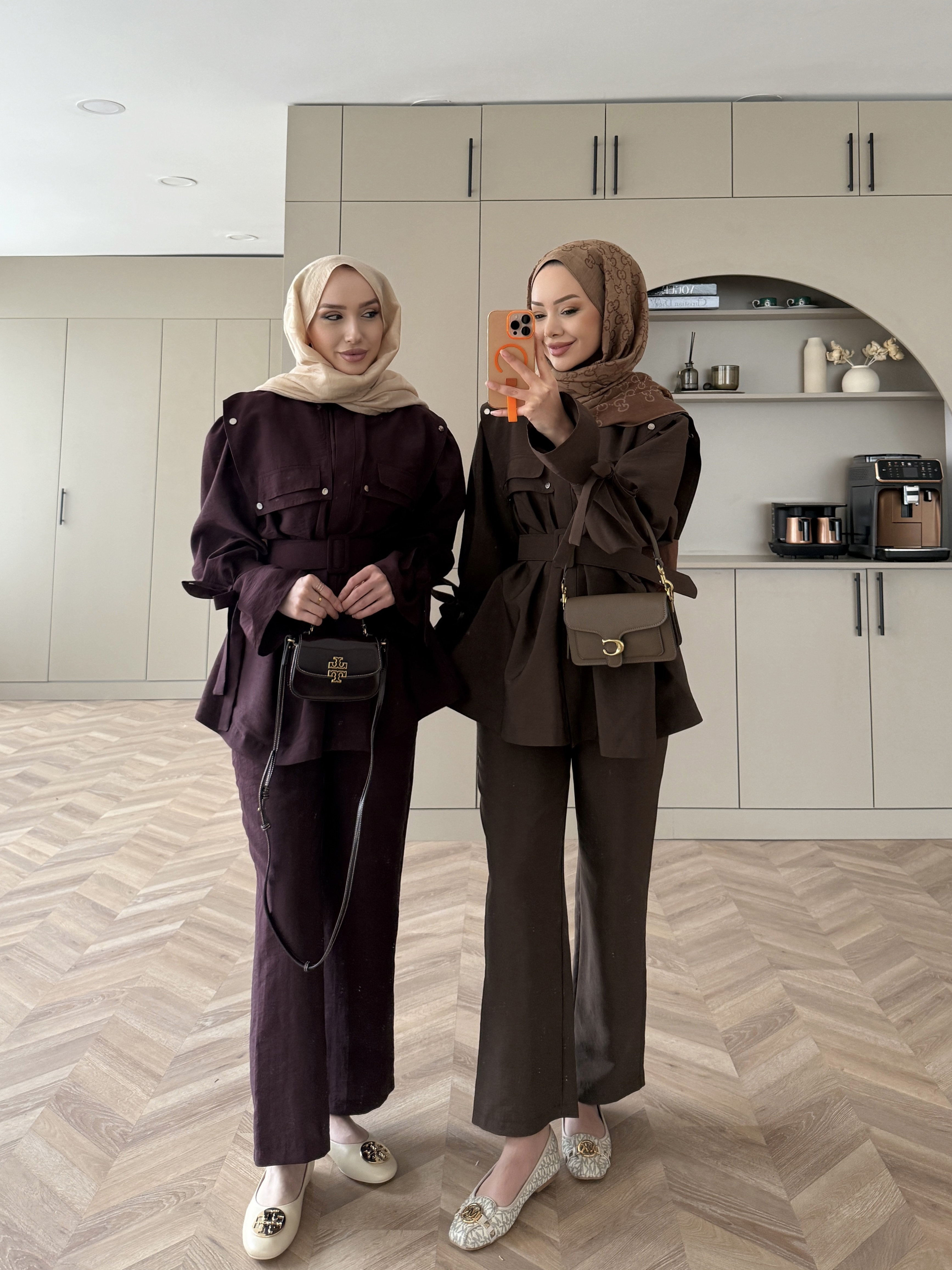 Afsan Cupra Pantolonlu Takım Mürdüm (2063)