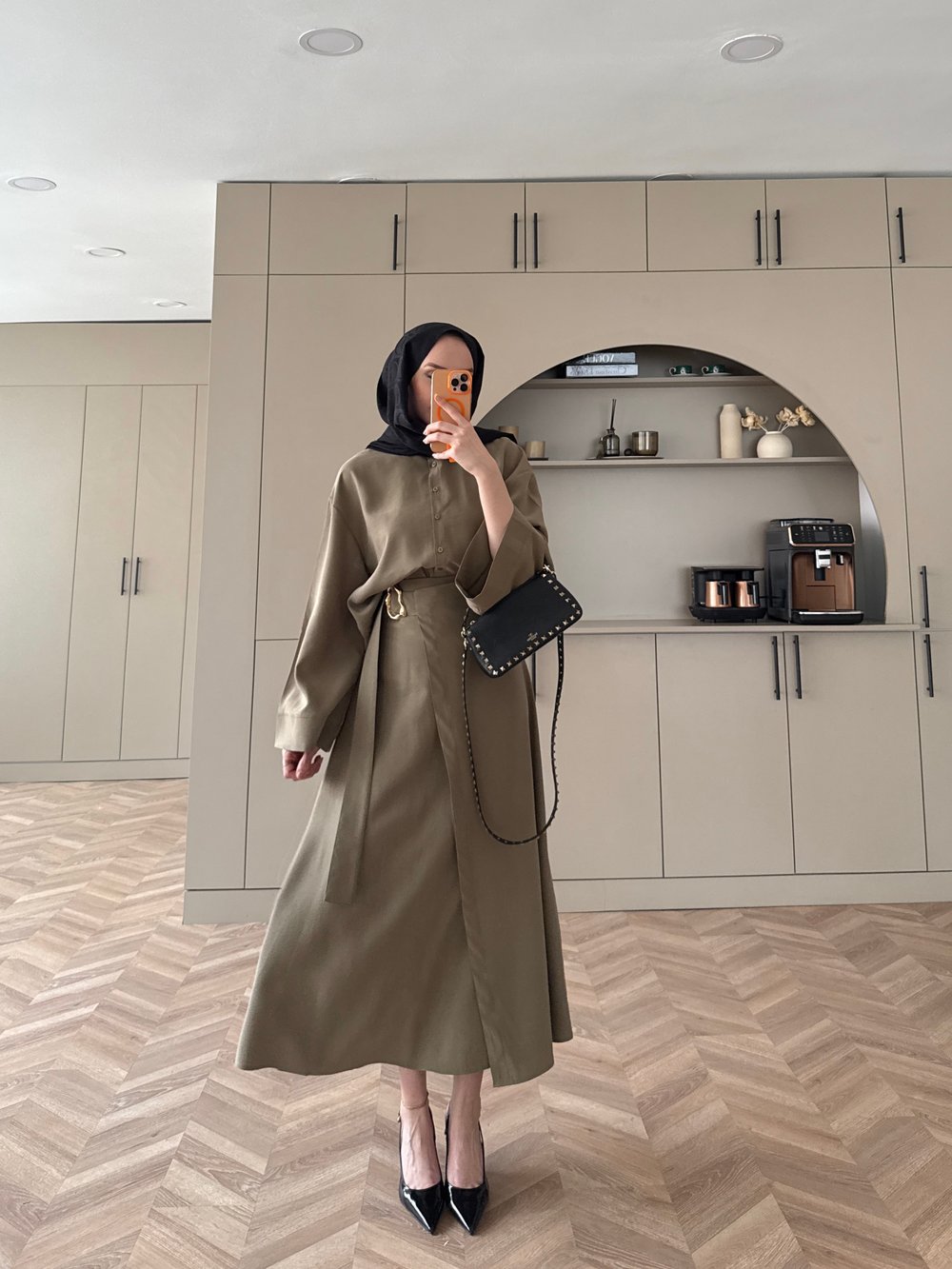 Ashley Modal Etekli Takım Haki (2302)         