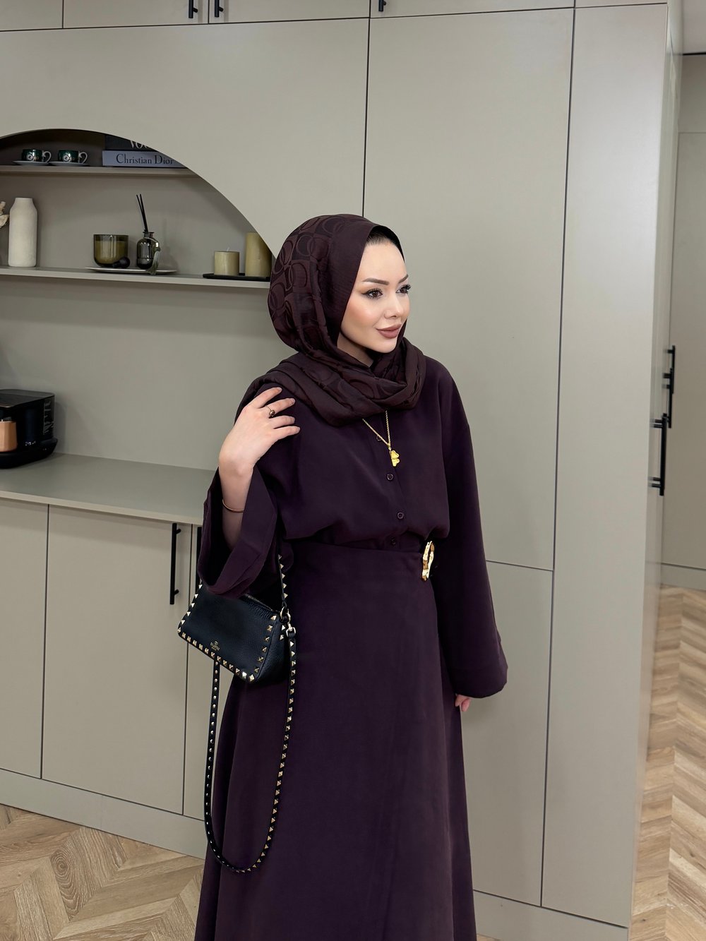 Ashley Modal Etekli Takım Mürdüm (2302)
