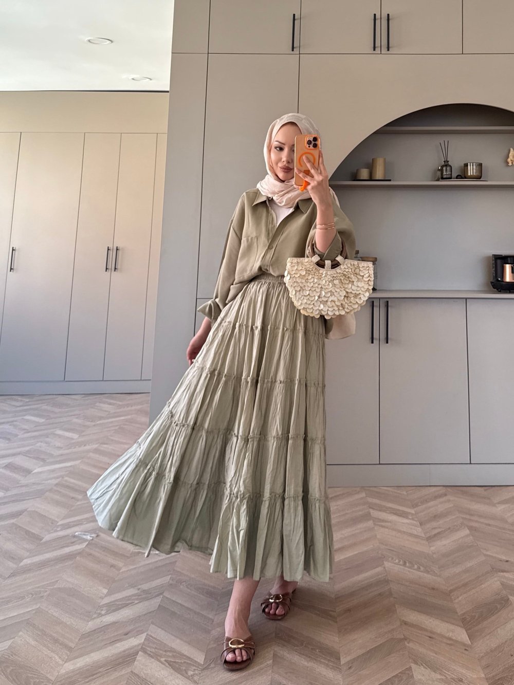 Bella Kat Kat Etek Çağla Yeşili (3355)