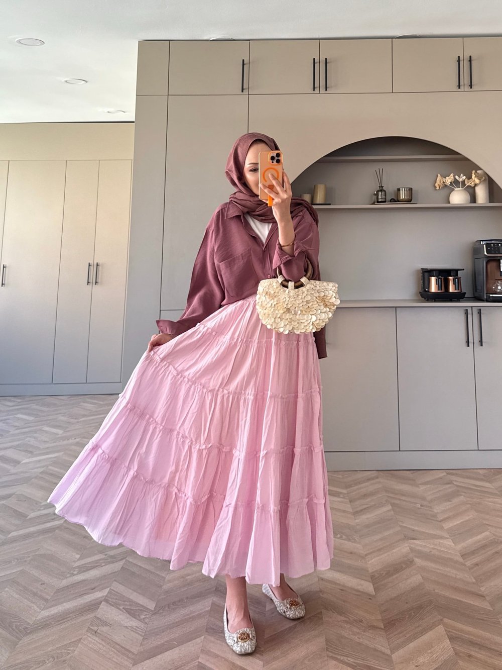Bella Kat Kat Etek Pembe (3355)