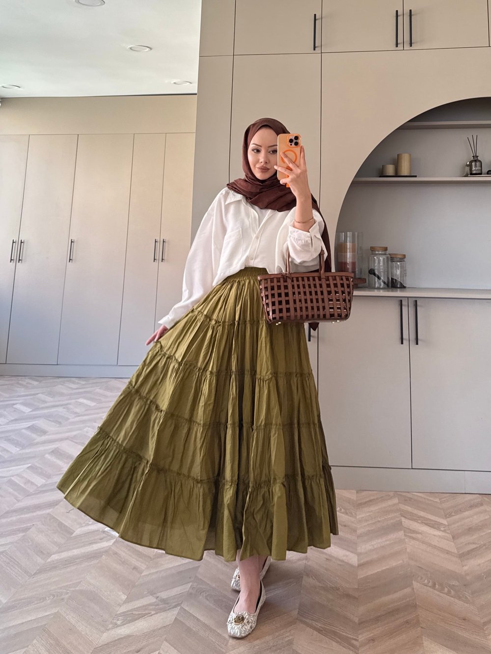 Bella Kat Kat Etek Yağ Yeşili (3355)