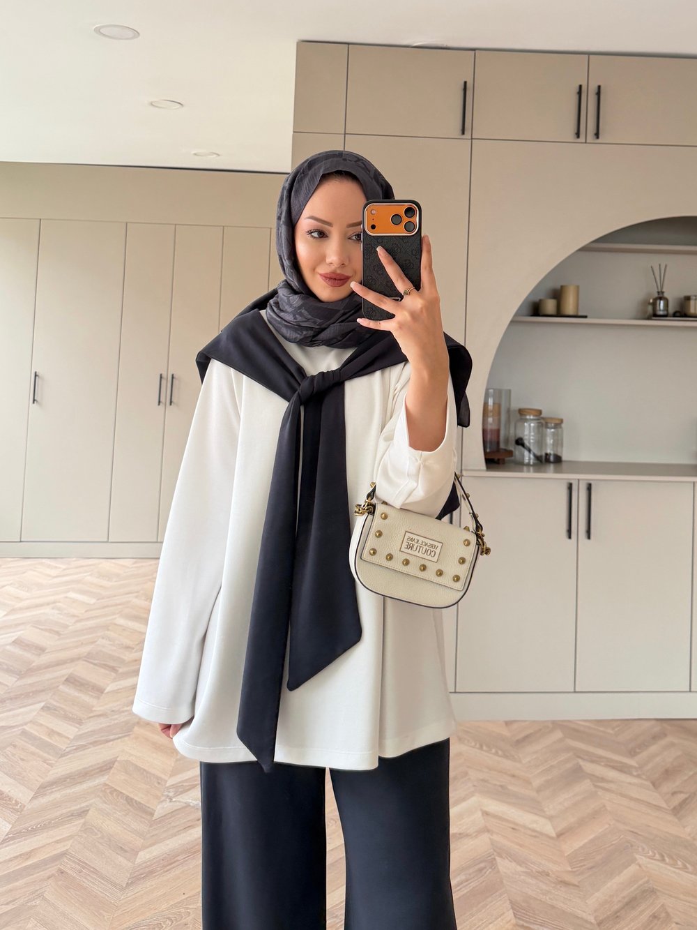Blush Atkılı Eşofman Takım Antrasit