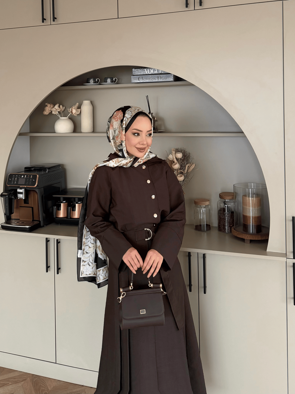 Carmen Cupra Etekli Takım Acı Kahve (4431)