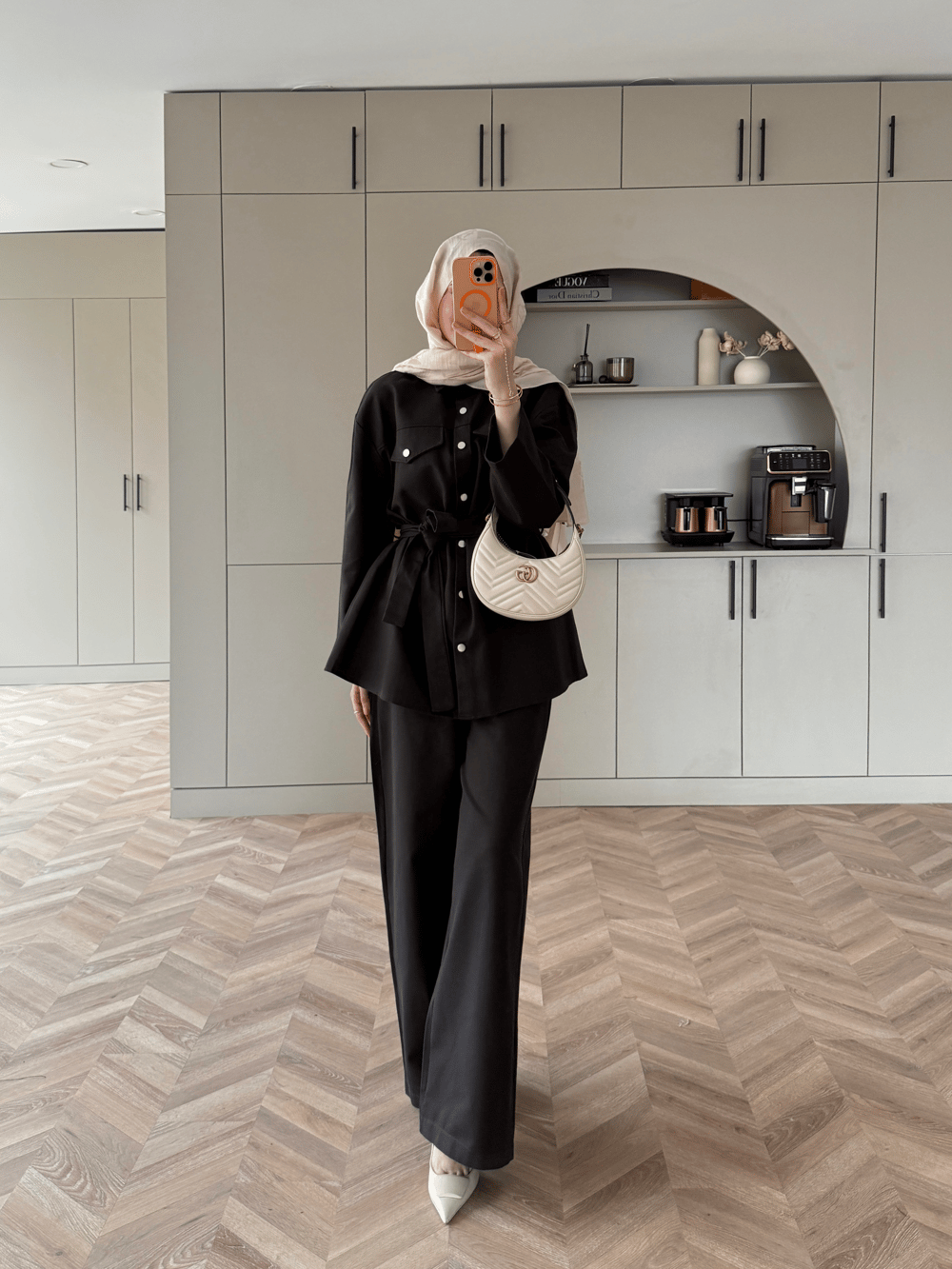 Connel Çıtçıtlı Pantolonlu Takım Acı Kahve (2332) 