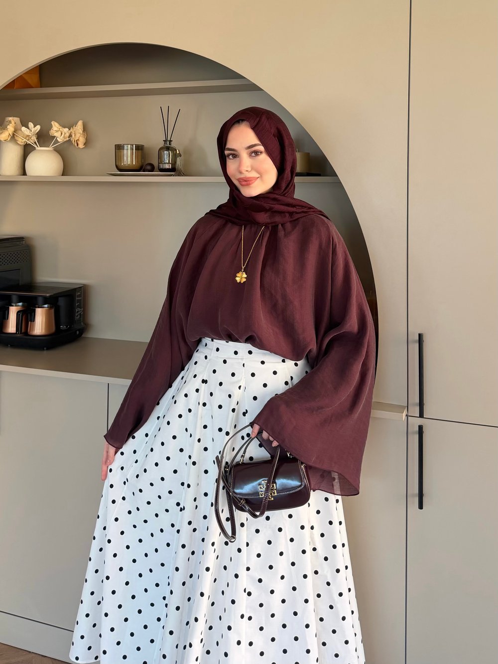 Creamy Bluz Bordo (3026)
