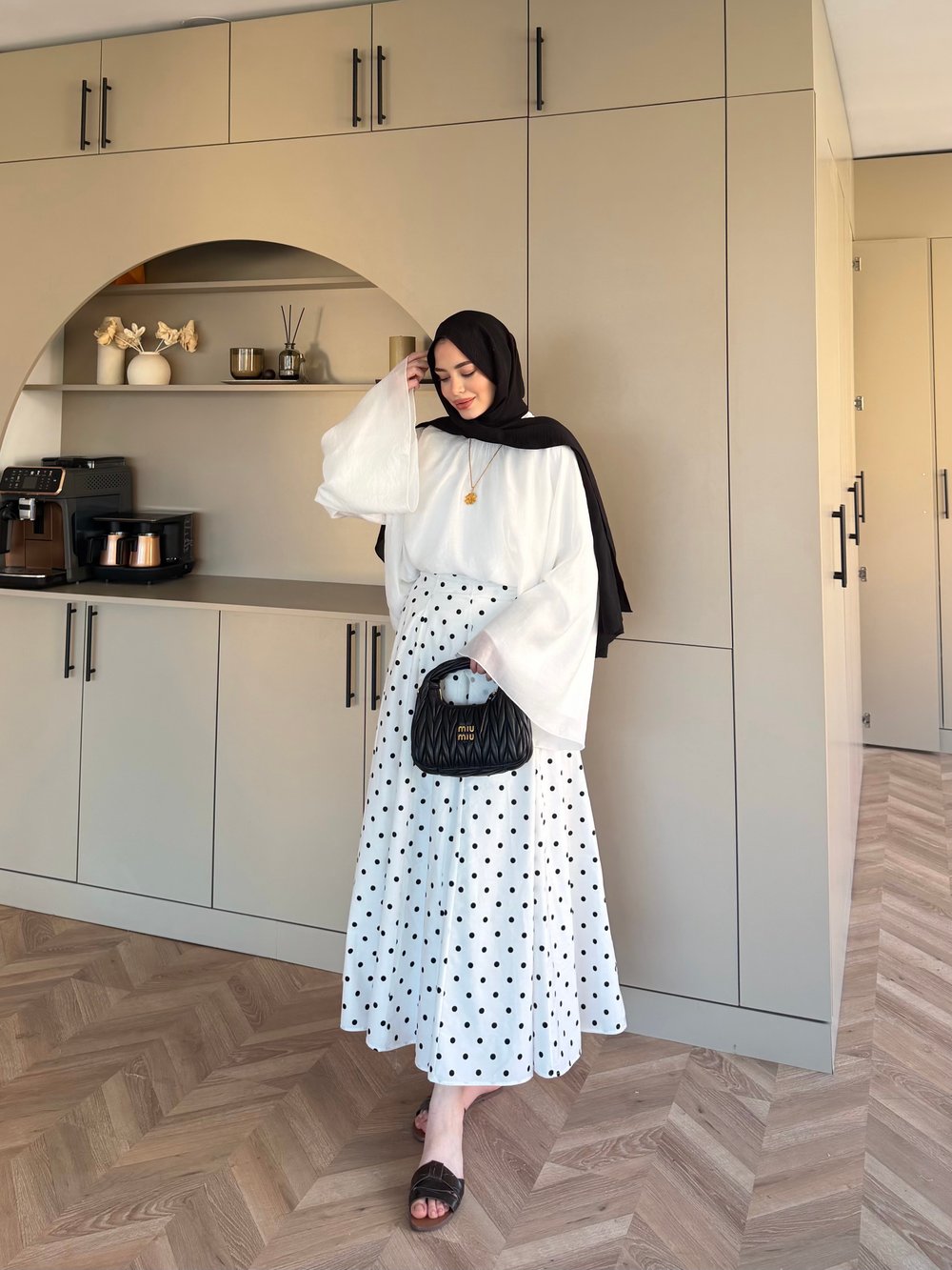 Creamy Yarasa Kollu Bluz Ekru (3026)