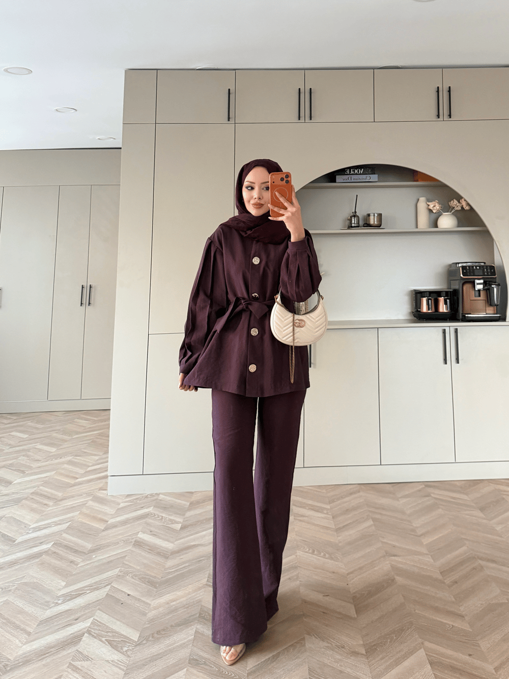 Daily Düğmeli Cupra Takım Mürdüm (2238)