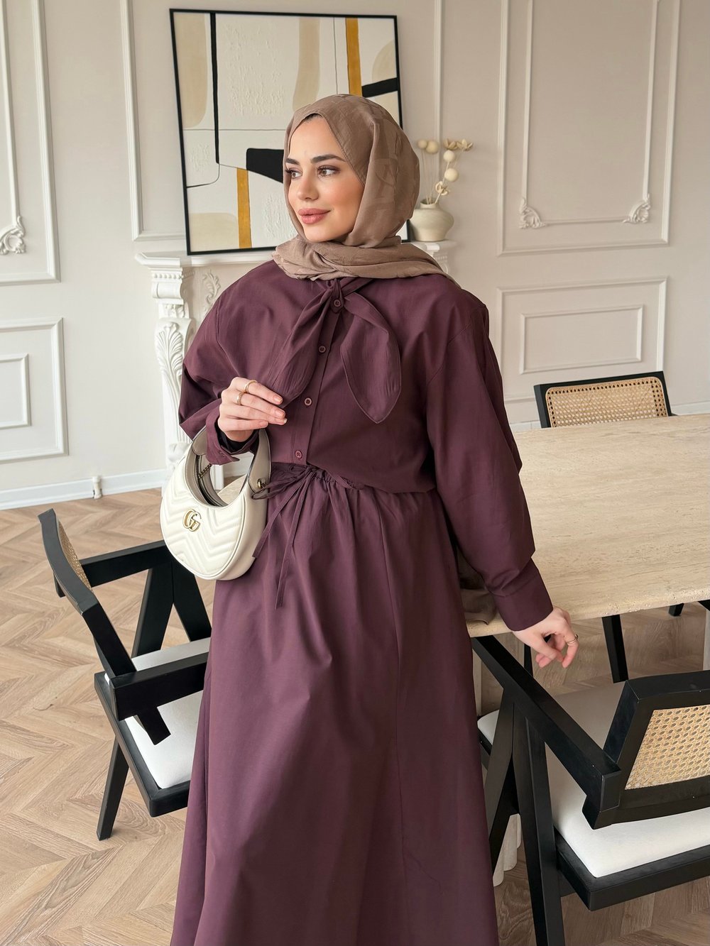 Dalites Etekli Takım Mürdüm