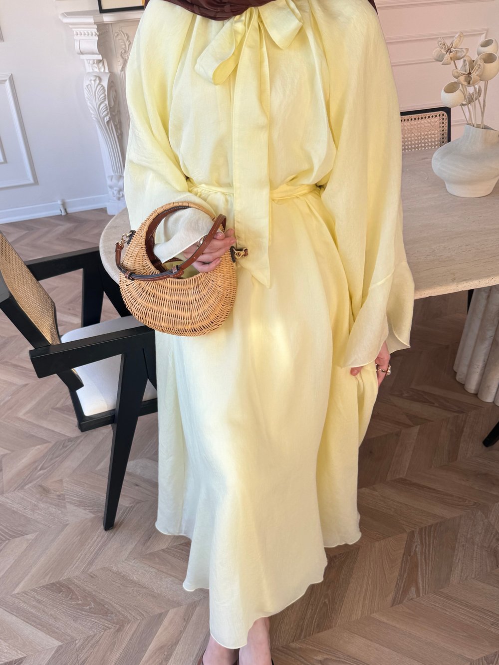 Dream Bağlamalı Elbise ButterYellow (1907)