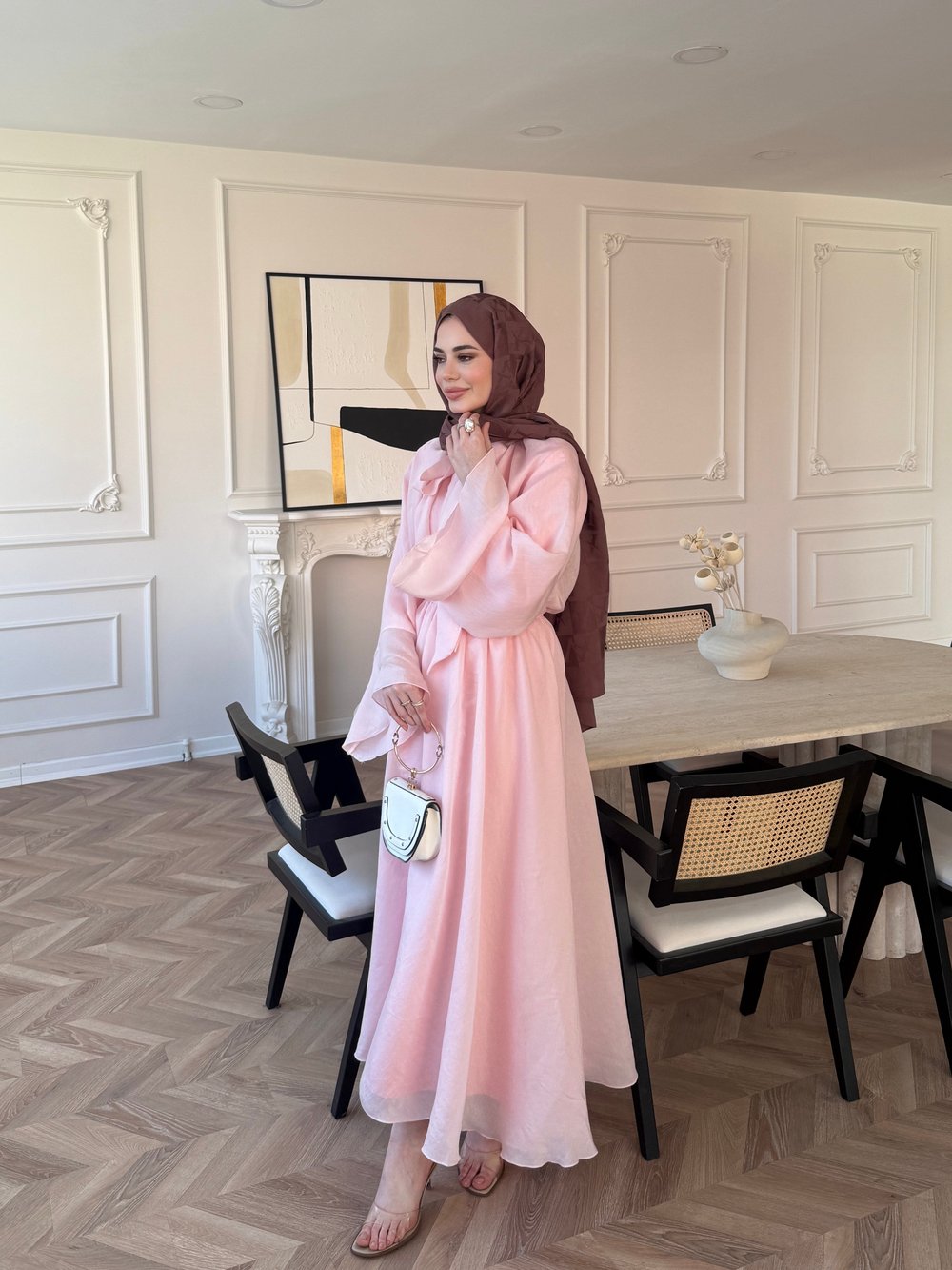 Dream Bağlamalı Elbise Pembe (1907)