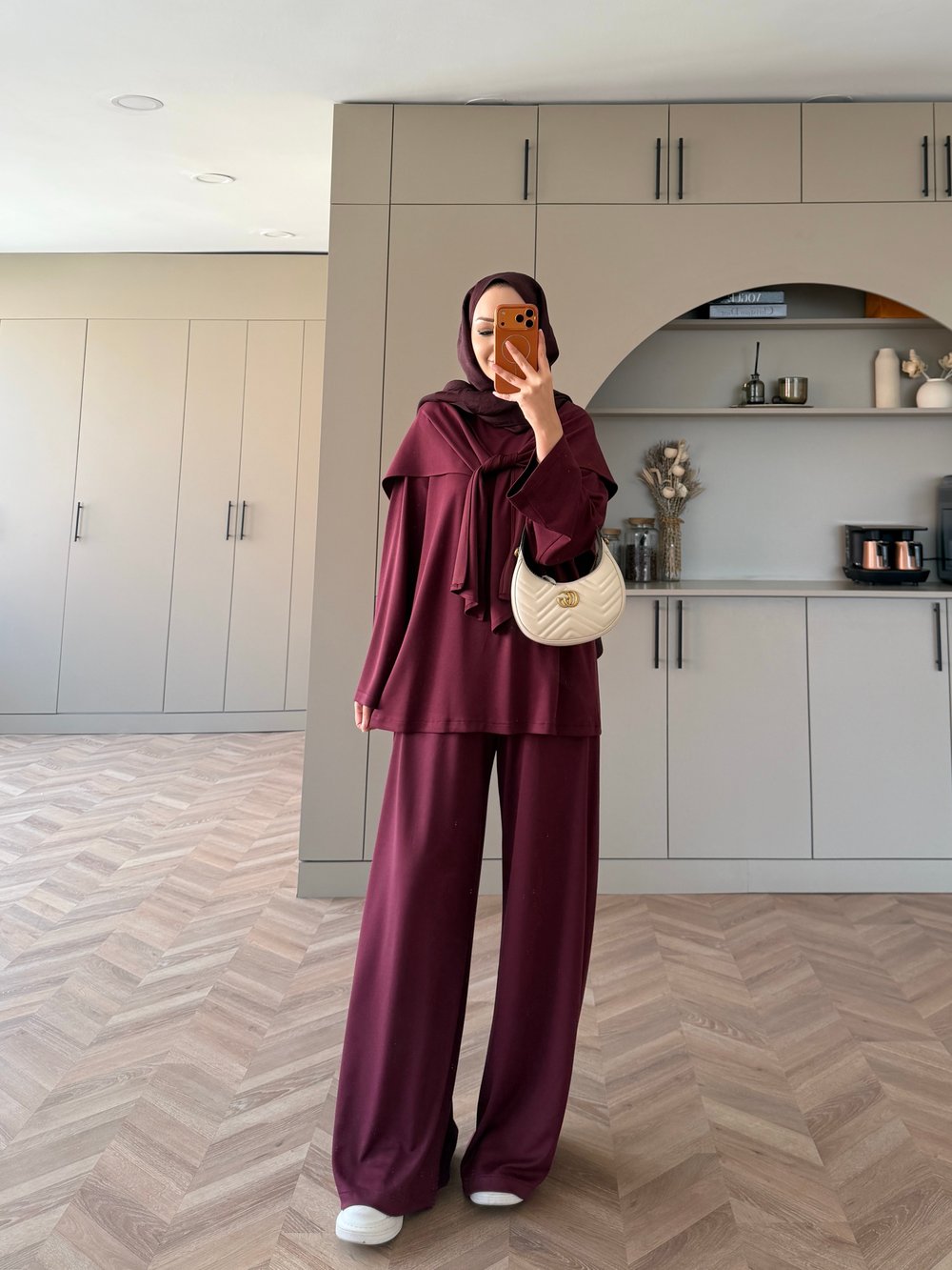 Eclair Atkılı Oysh Takım Bordo (8013)