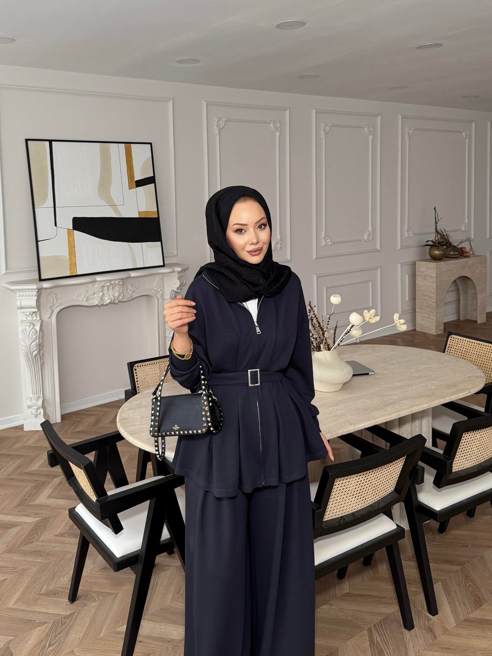Elina Oysh Takım Antrasit