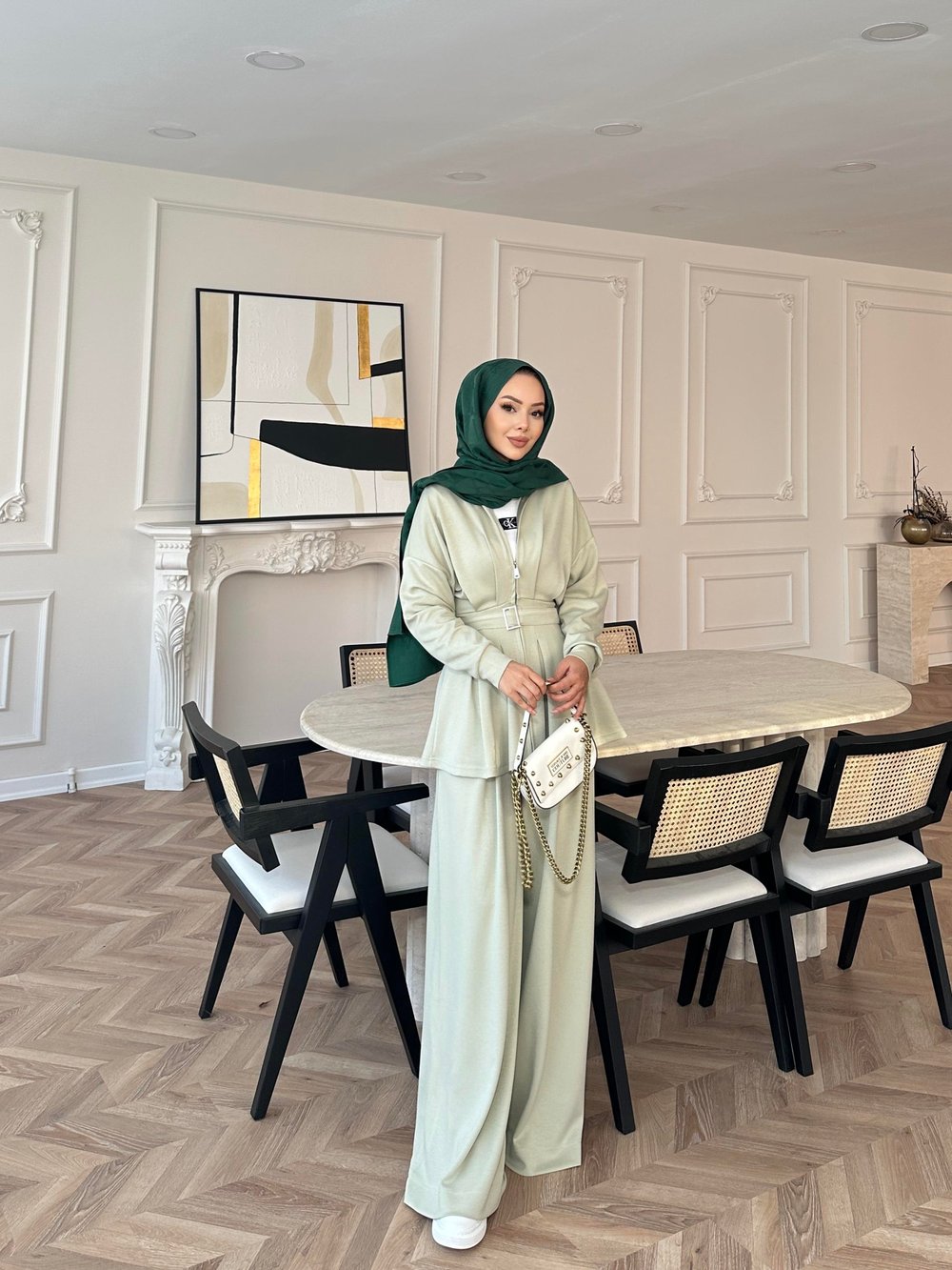 Elina Oysh Takım Su Yeşili