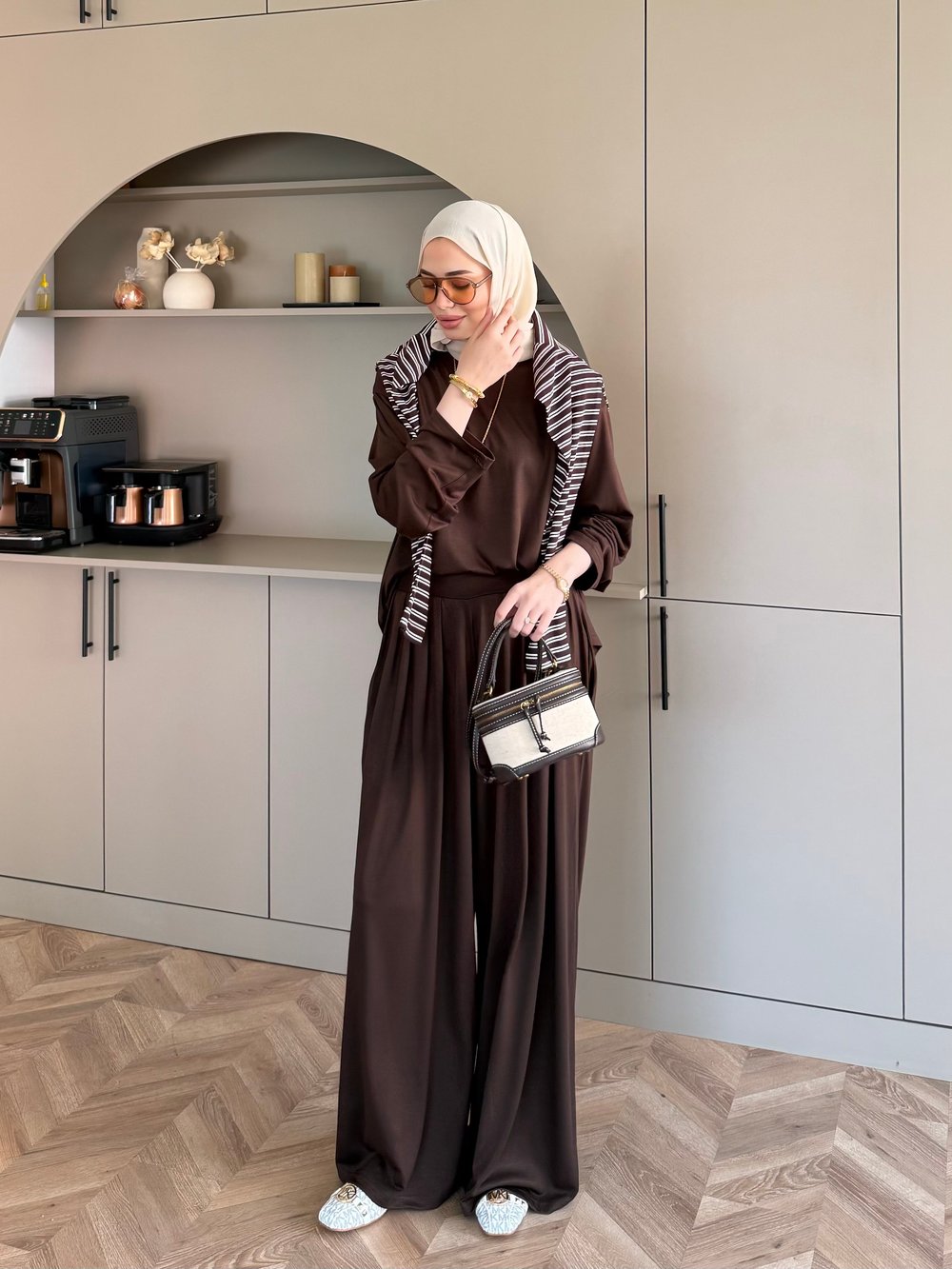 Emila Oysh Eşofman Takım Kahve (2372)