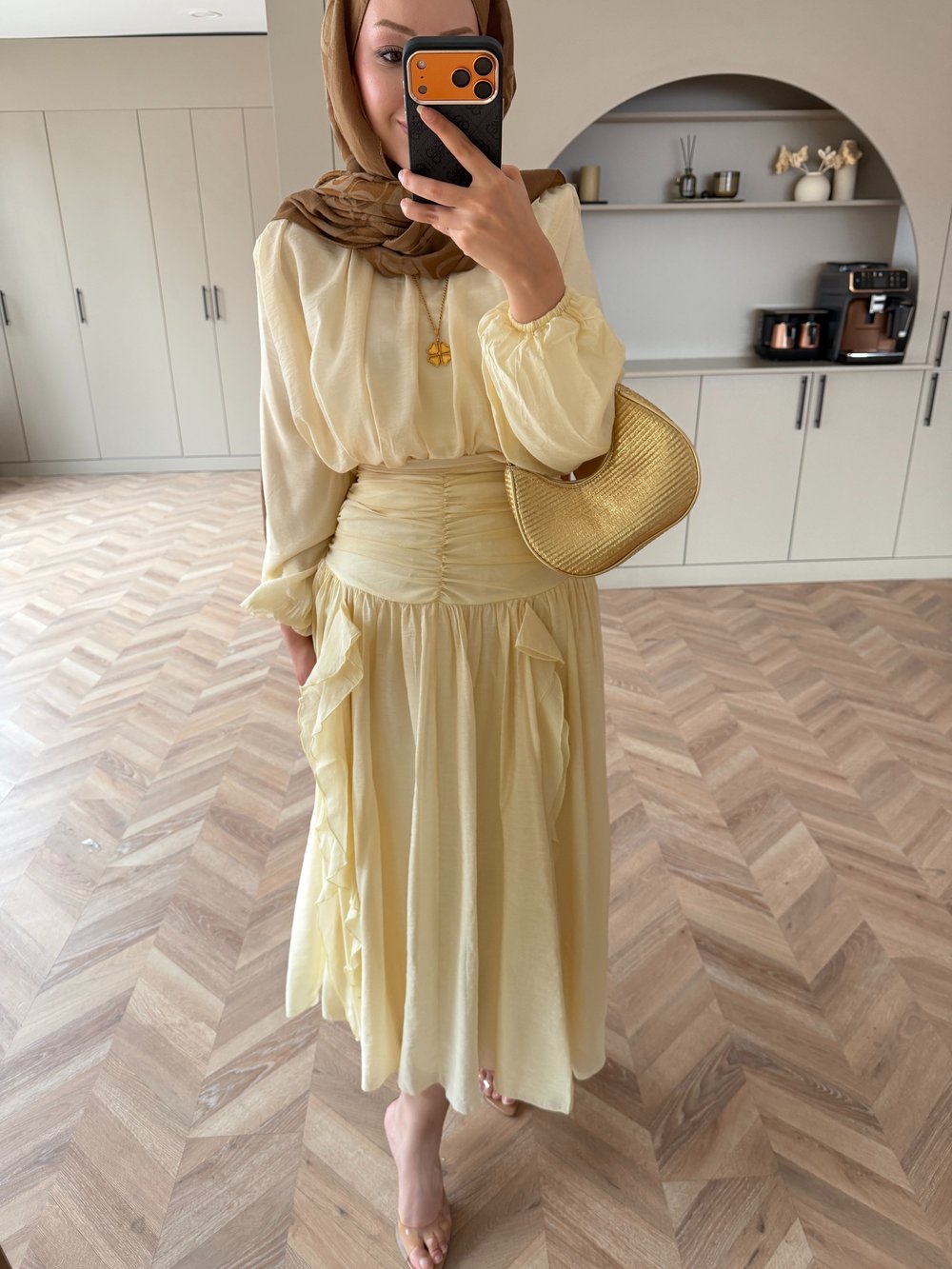 Estelle Tül Etekli Takım ButterYellow (8055)