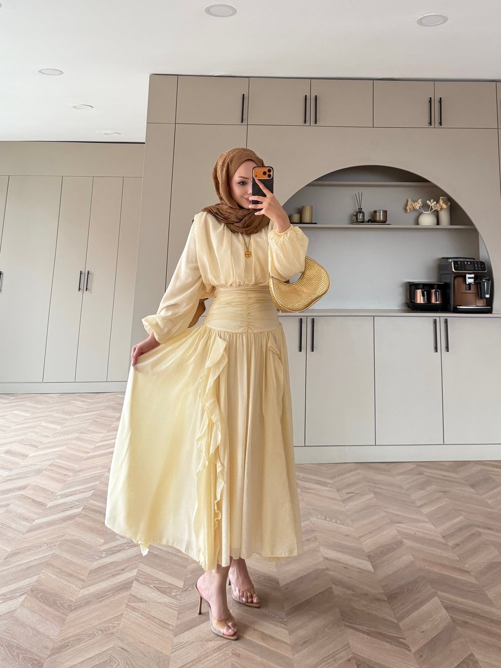 Estelle Tül Etekli Takım ButterYellow (8055)