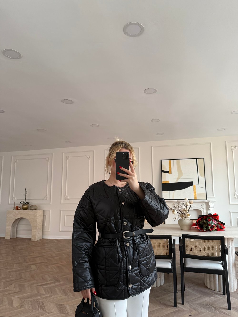 Jerry Dolgulu Kemerli Mont Siyah