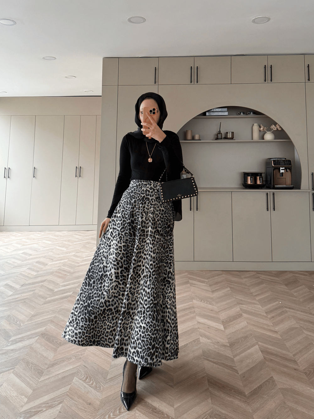 Leopar Etek Siyah