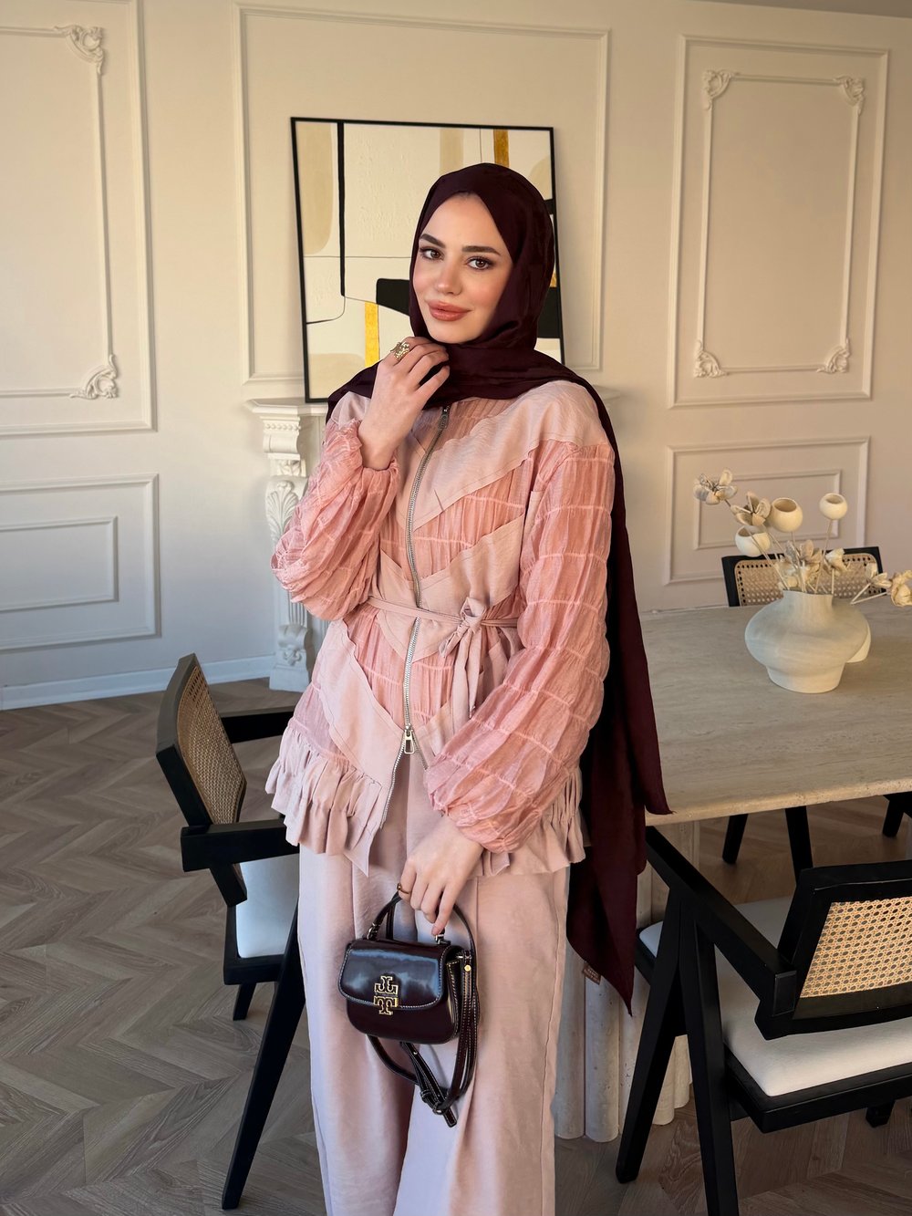 Levant Büzgülü Cupra Takım Pembe (3015)