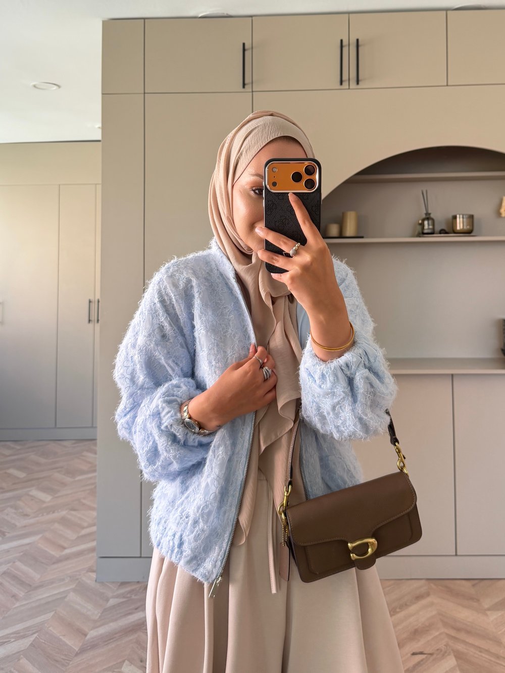 Lia Bomber Ceket Bebe Mavisi (4523)