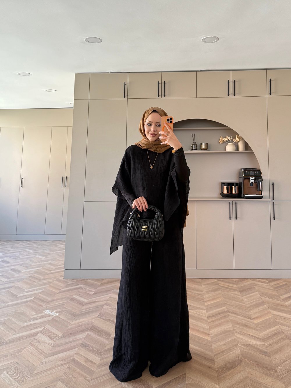 Lilas Asimetrik Pantolon Takım Siyah (4479)