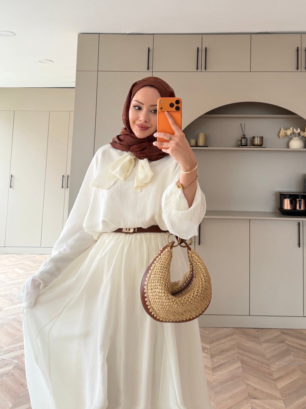Loly Bağlamalı Etekli Takım Beyaz (3367)
