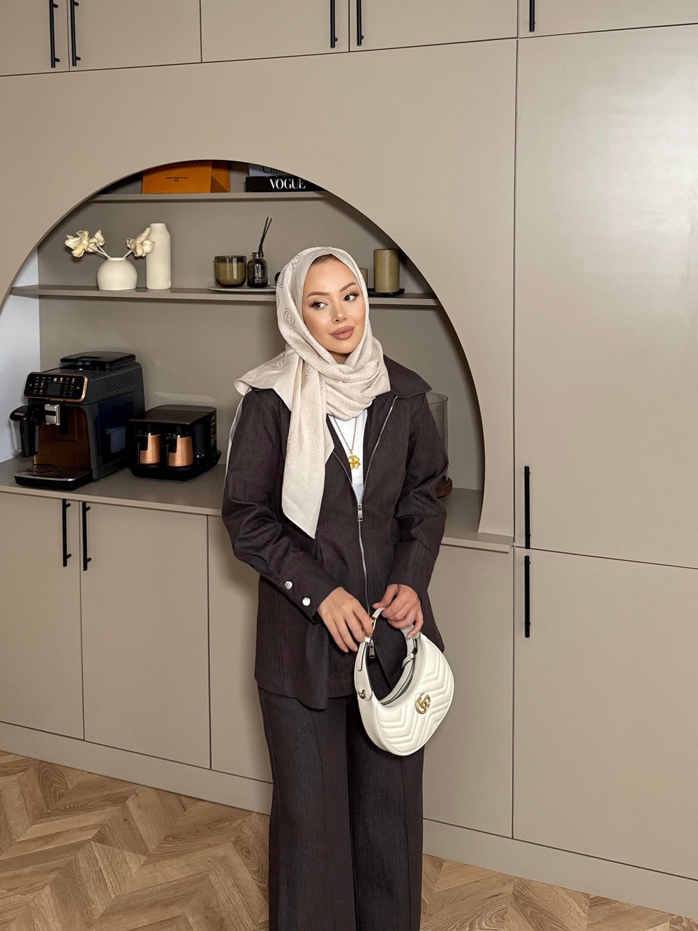Maslow Denim Takım Acı Kahve