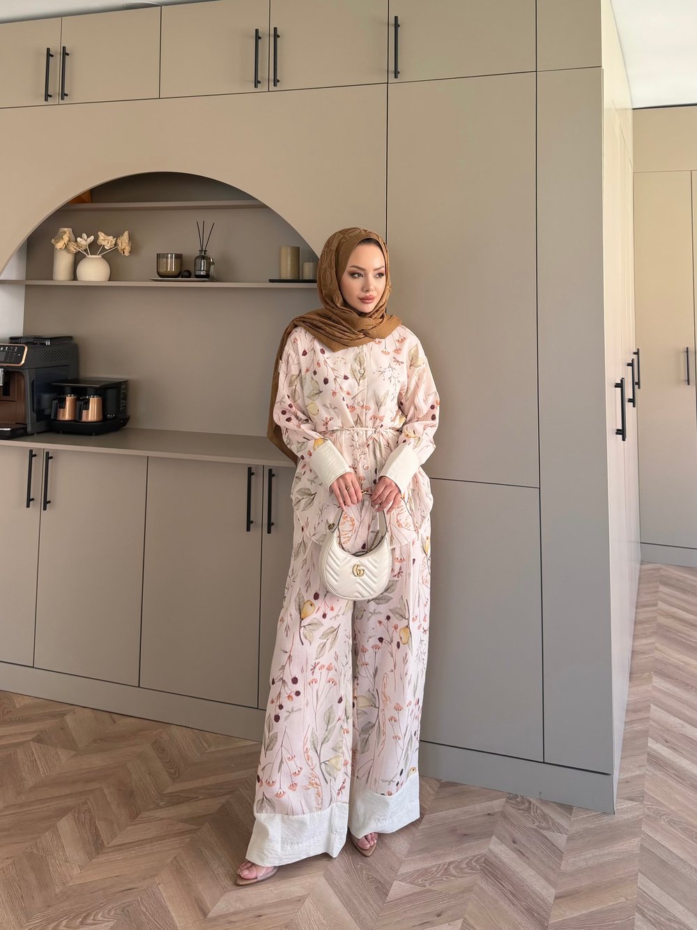 Pear Desenli Pantolon Takım 