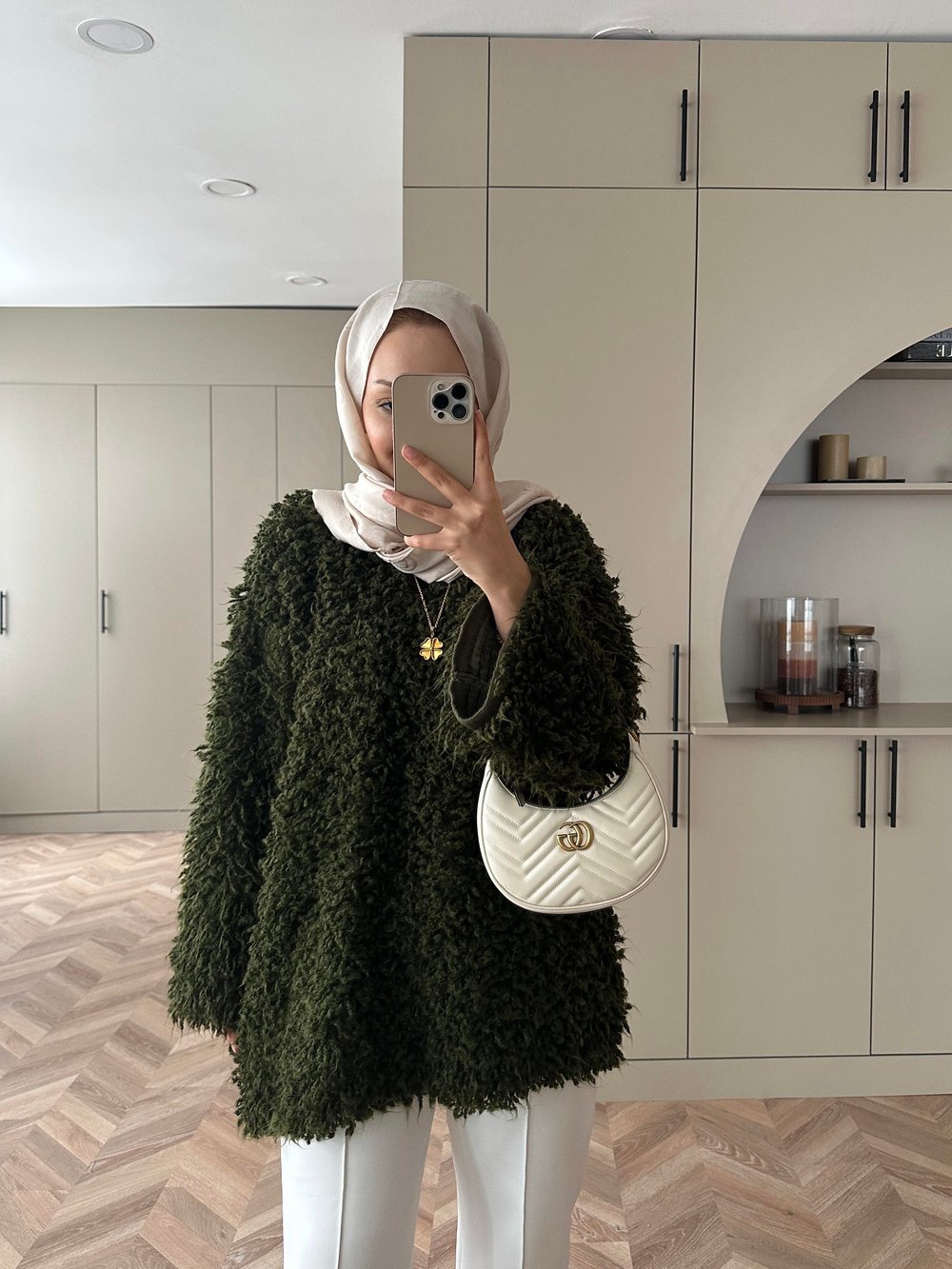 Saçaklı Kazak Haki