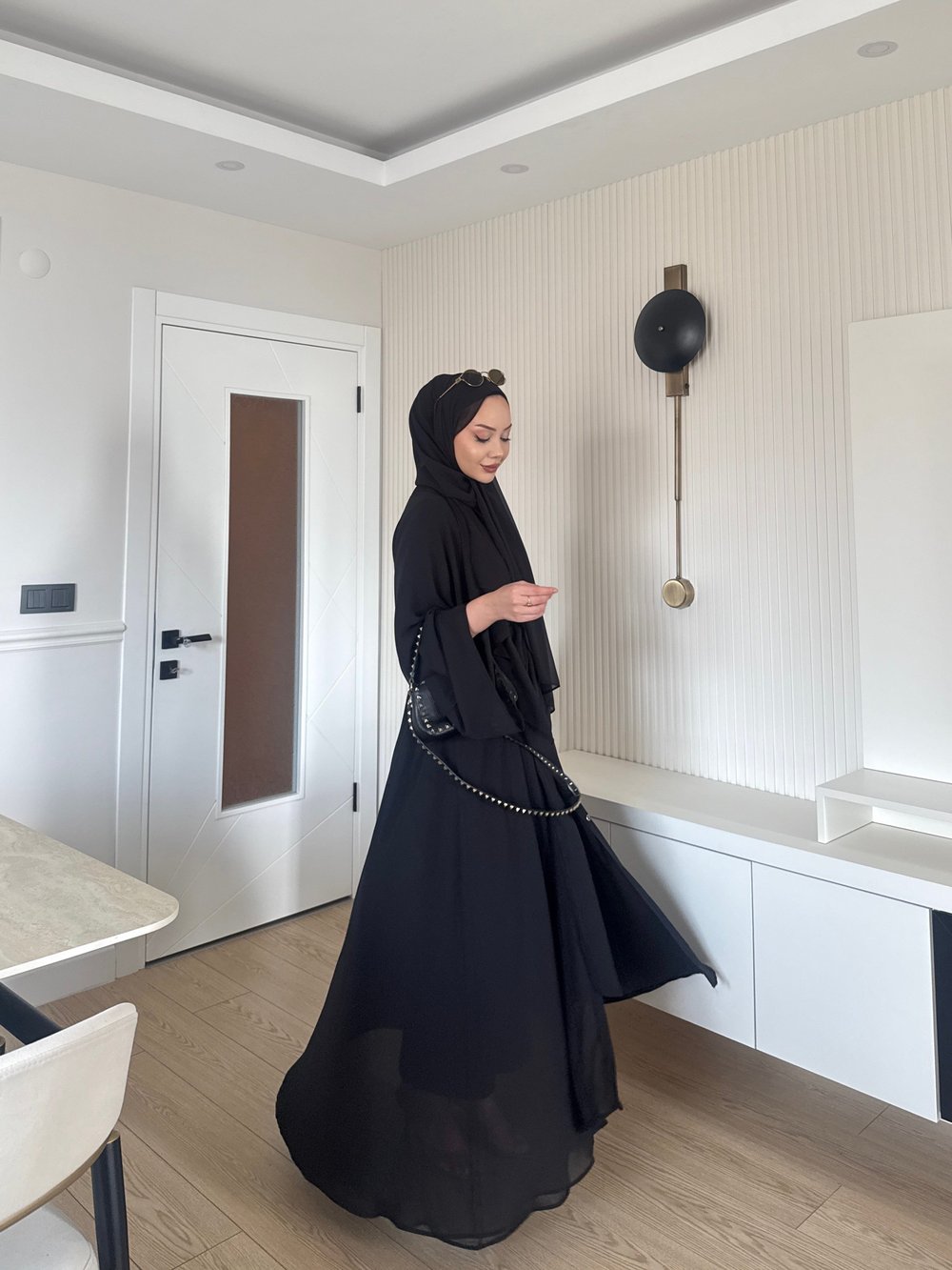 Sena Şallı Abaya Siyah (2000)