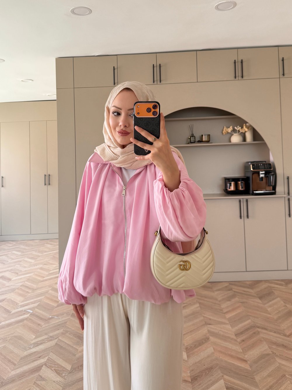 Serga Bomber Ceket Pembe (833)