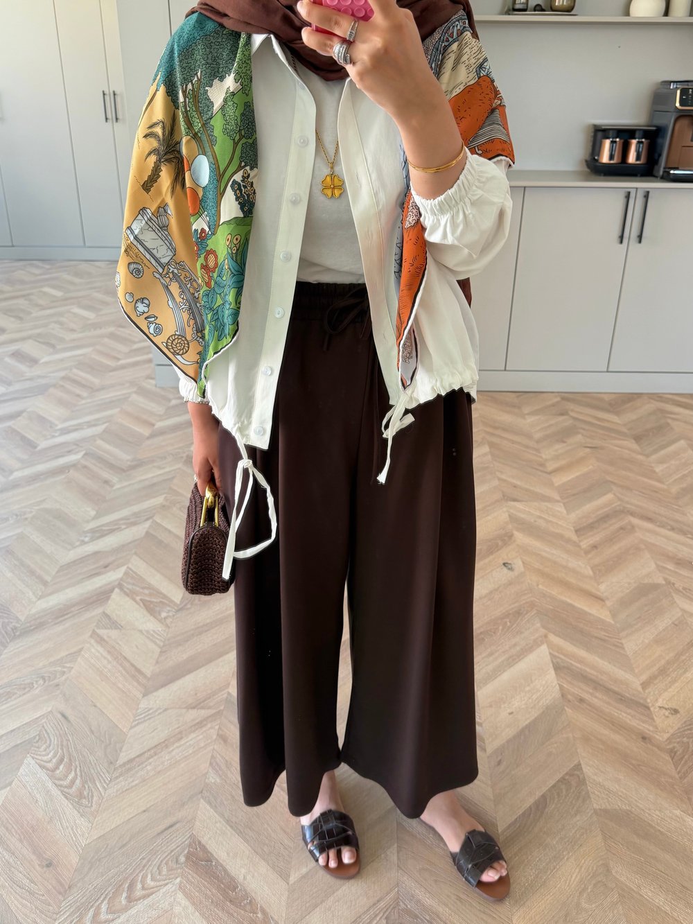 Sohe Oysho Pantolon Kahve (3152)