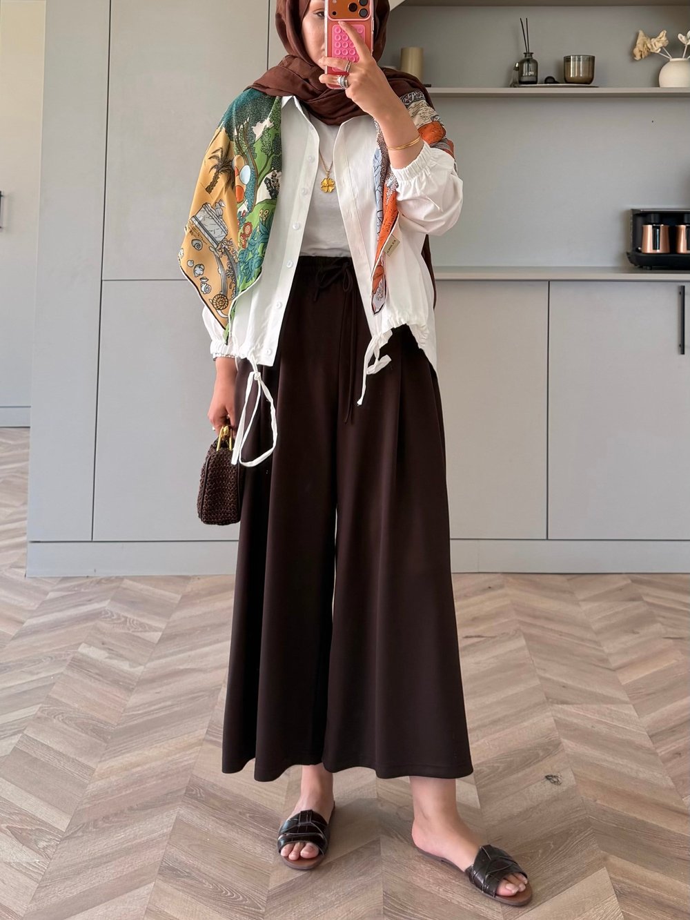 Sohe Oysho Pantolon Kahve (3152)