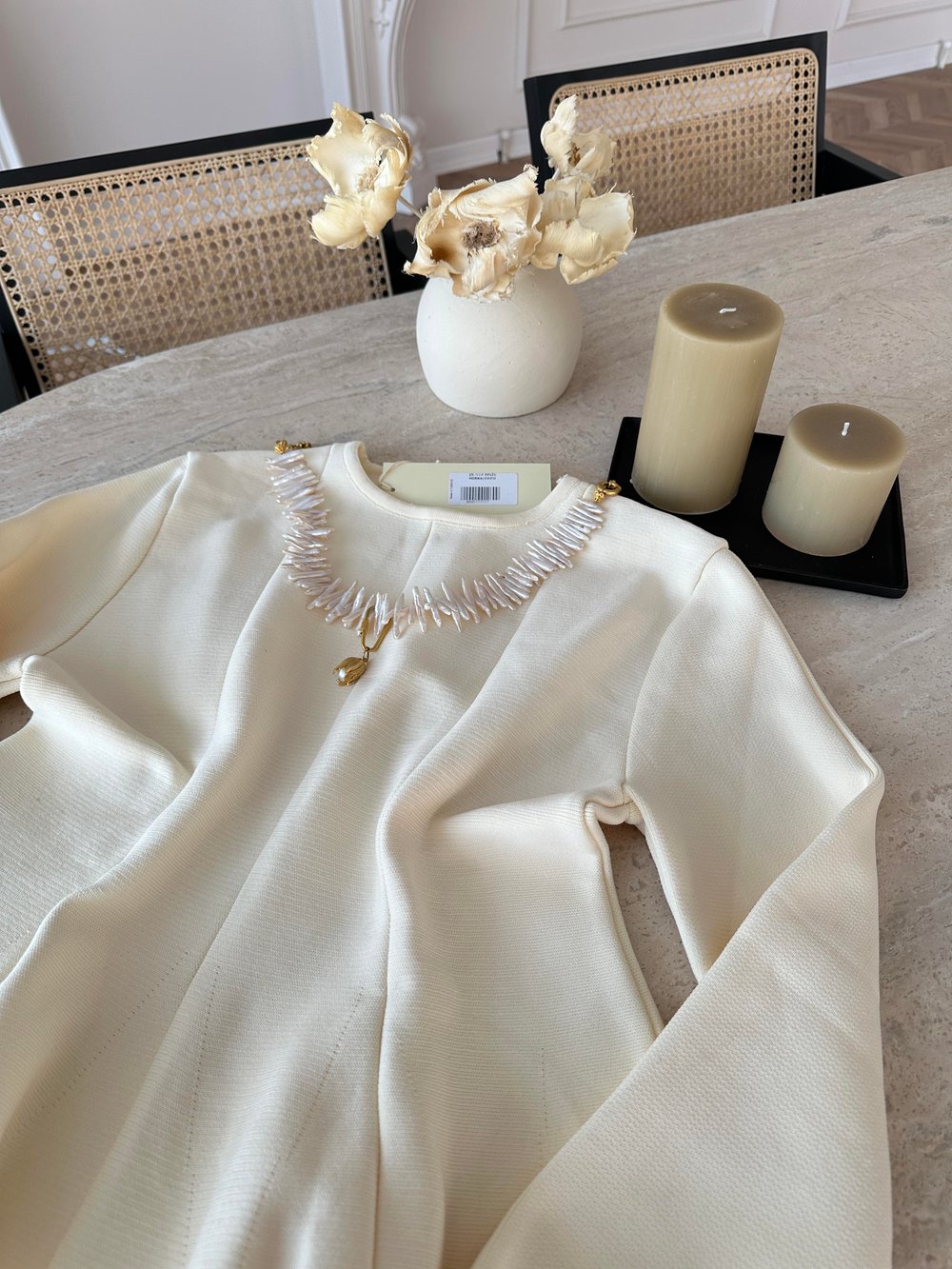 Tate Çelik Örme Kazak Bej