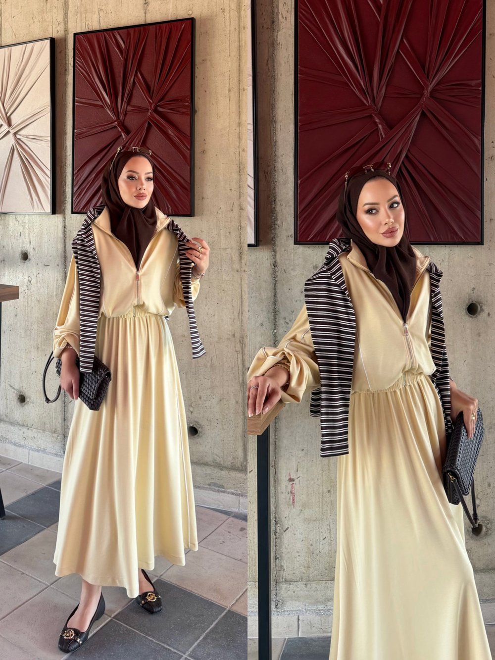 Tiana Oysh Etekli Takım ButterYellow (4553)
