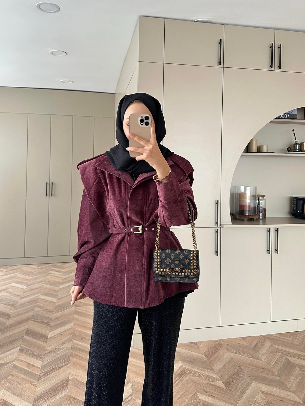 Wish Ceket Bordo