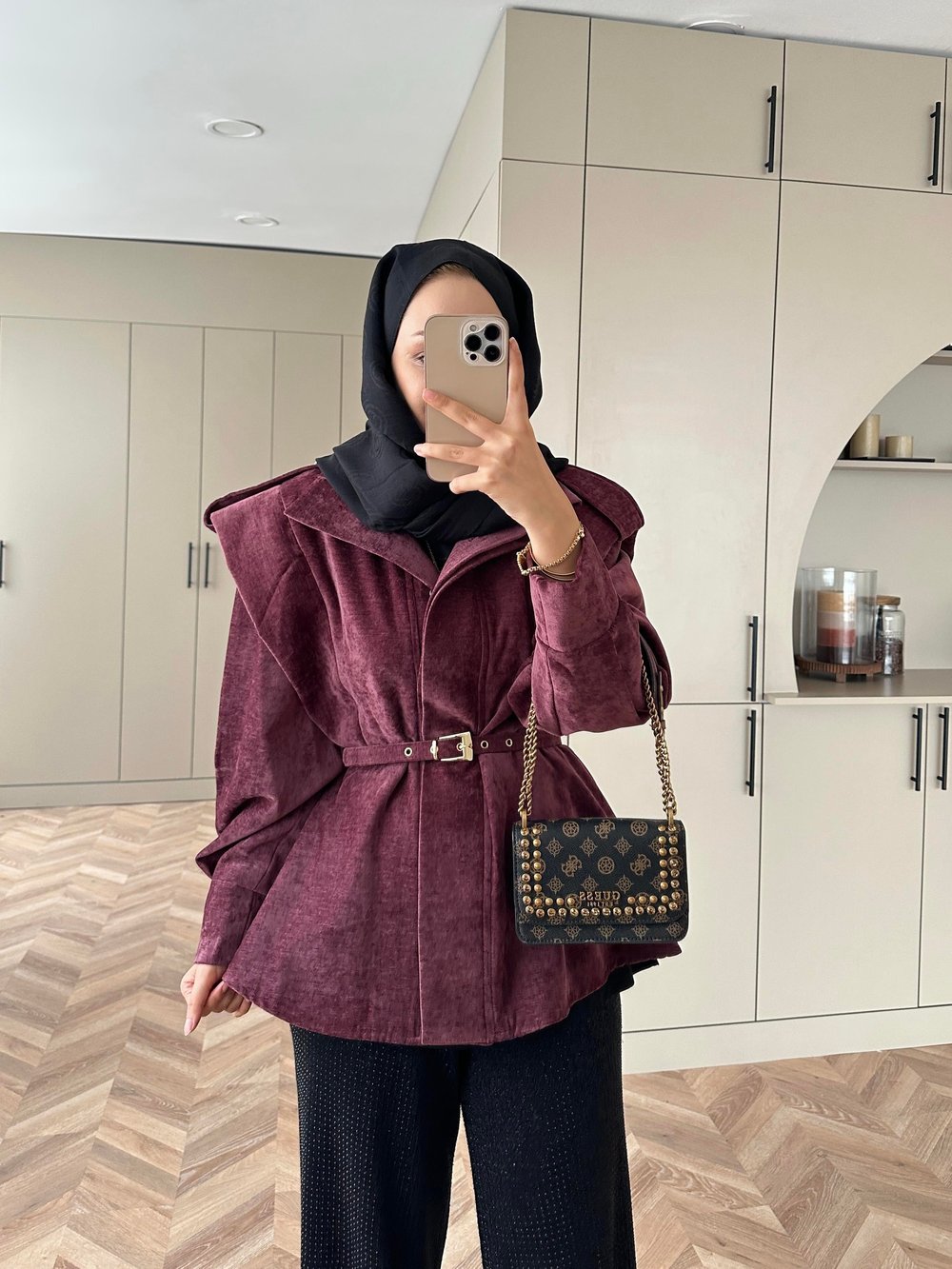 Wish Ceket Bordo