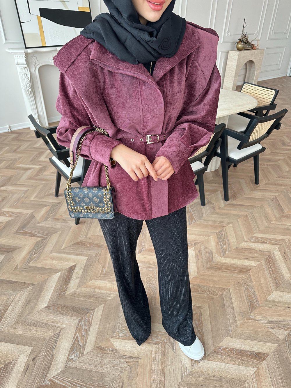 Wish Ceket Bordo
