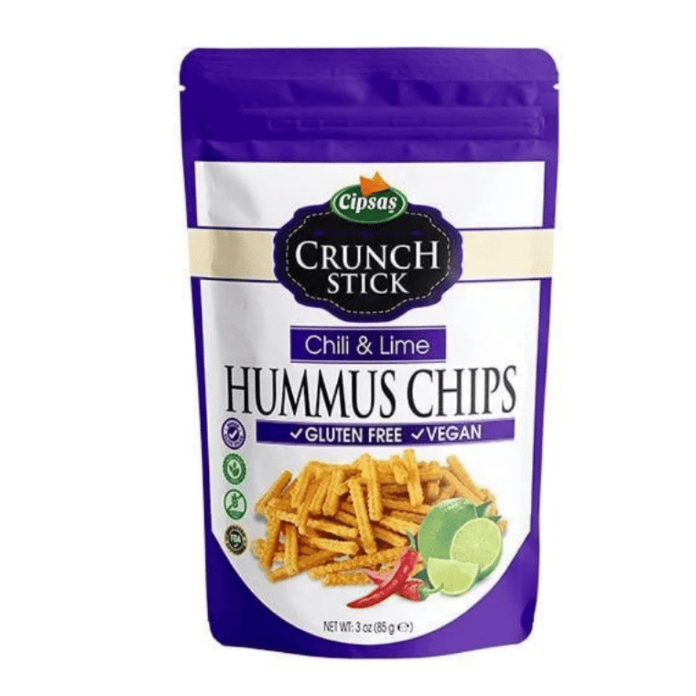 Glutensiz Acı Biber ve Limonlu  Nohut Cipsi 85grGlutensiz Atıştırmalıklar