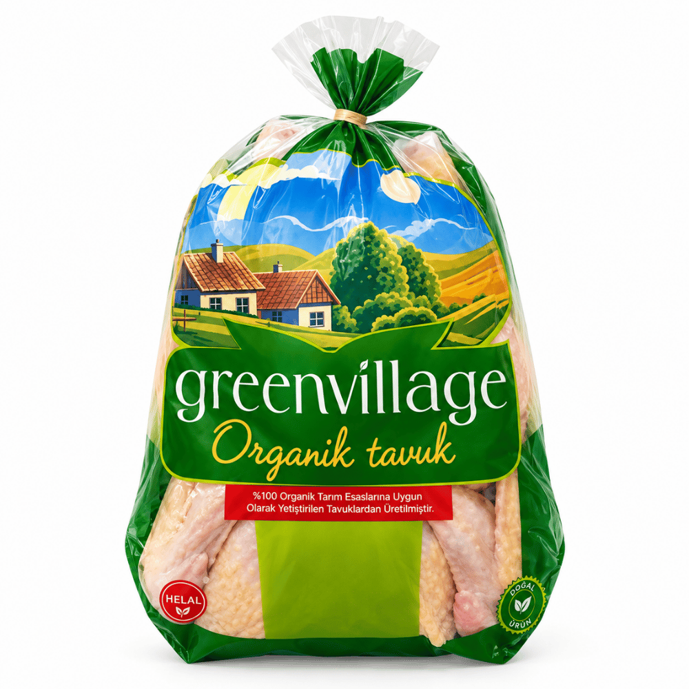 Organik Bütün Tavuk 1.5-1.7 KGBeyaz & Kırmızı Et
