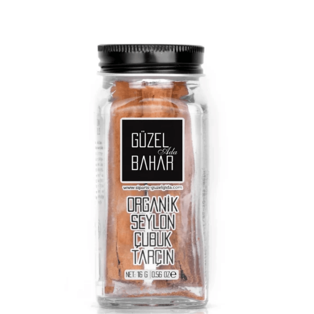 Organik Seylon Çubuk Tarçın 16 gr.Baharat & Tuz