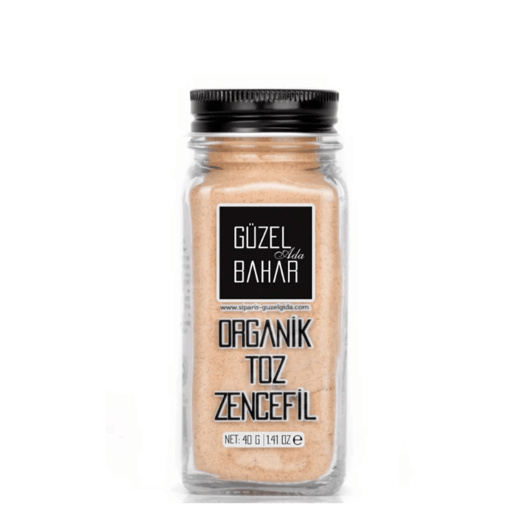 Organik Toz Zencefil 40 grBaharatlar