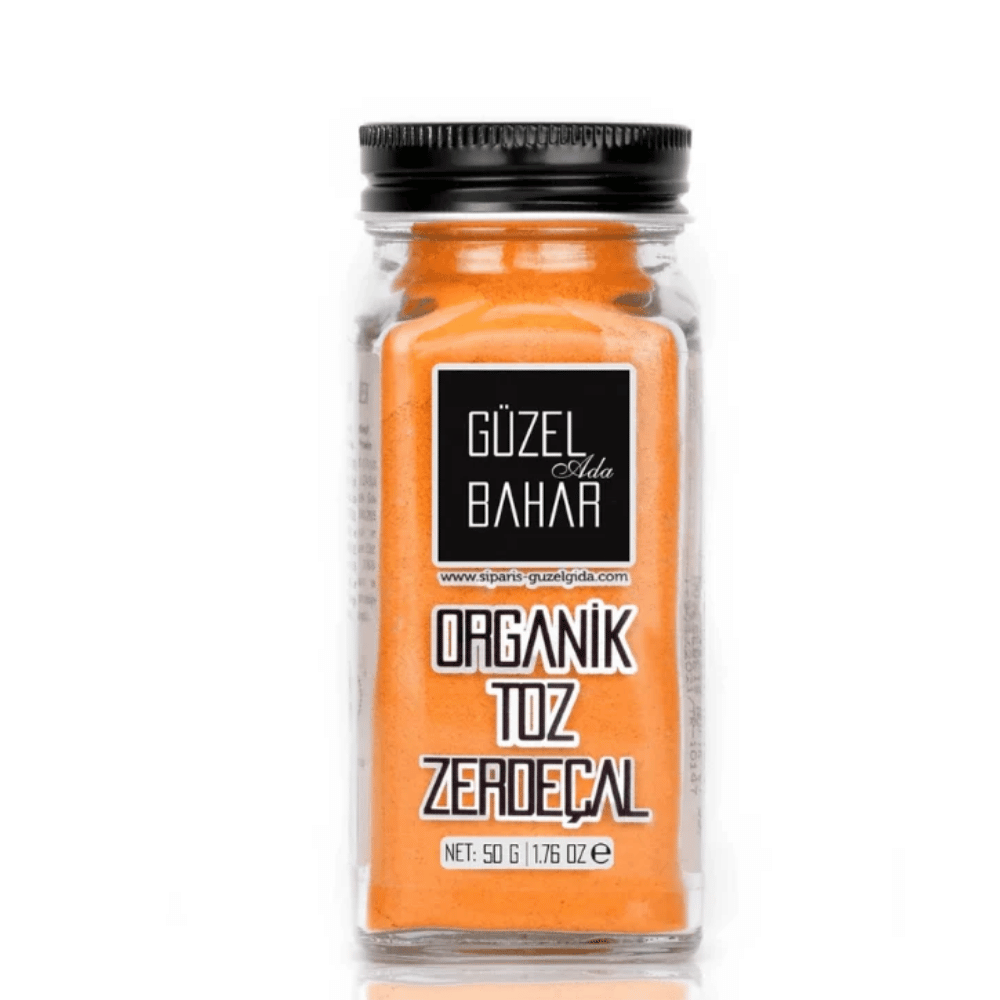 Organik Toz Zerdeçal 50 grBaharatlar